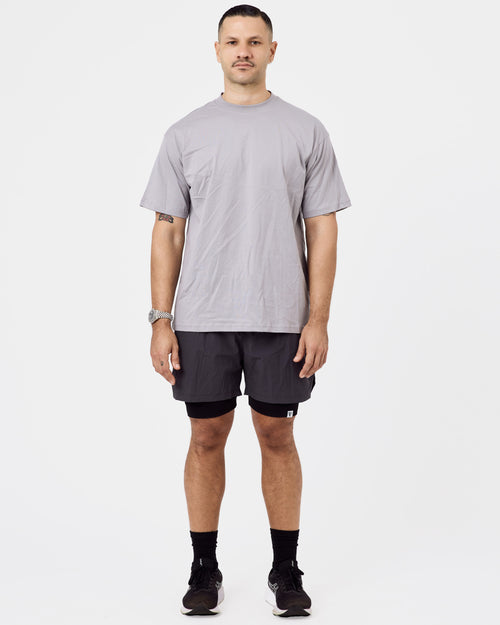 190 Essential Cotton T-Shirt — Regular Gray