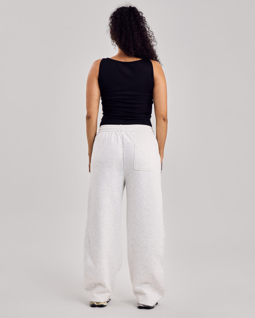 Barrel Jogger Pants — Just Gray