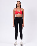 Seamless Scrunch Leggings — Jet Black