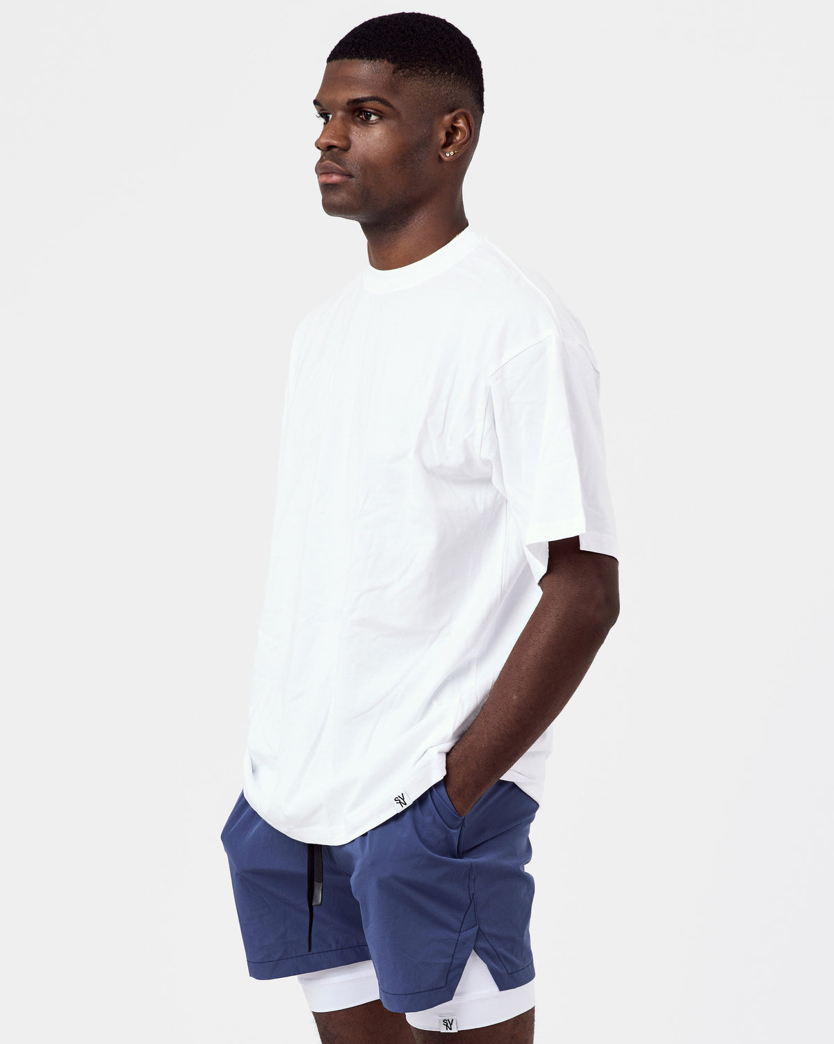 190 Essential Cotton T-Shirt — Off White