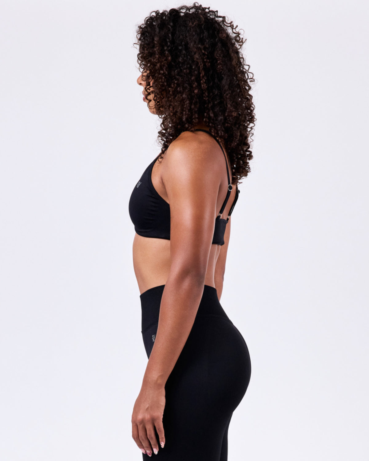 Sculpt Bra — Jet Black
