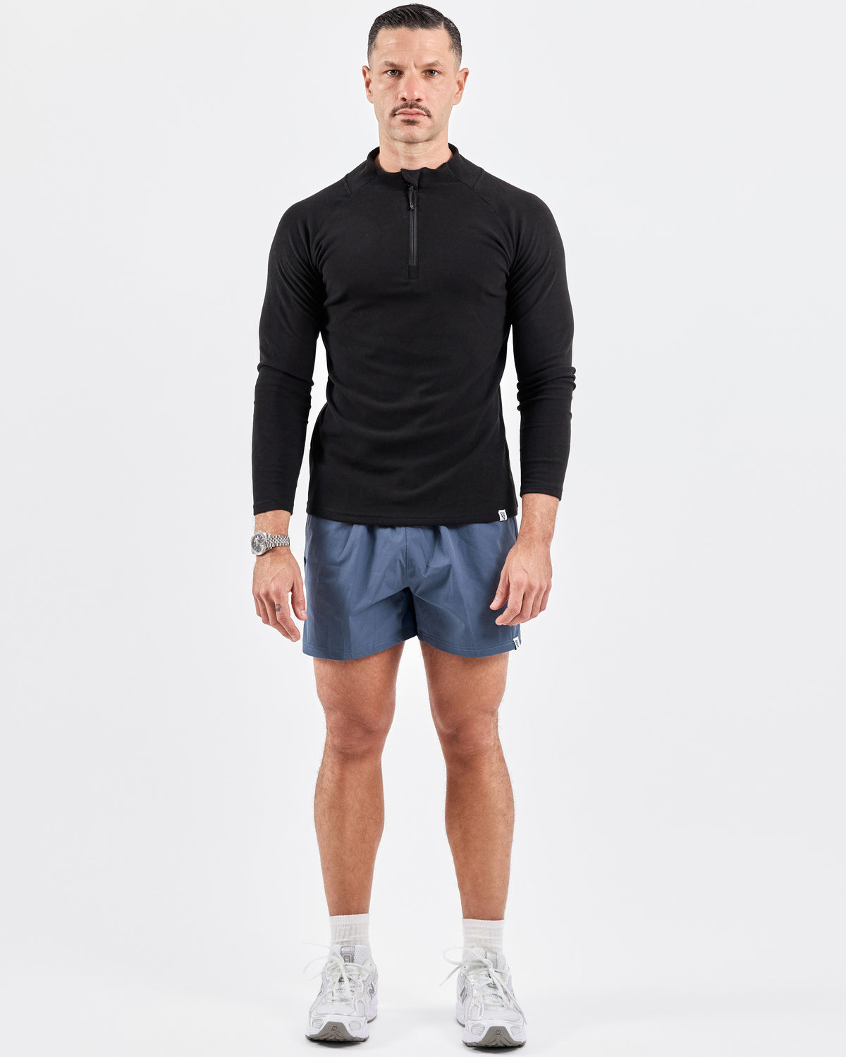 Fitted Thermal Jersey — Jet Black