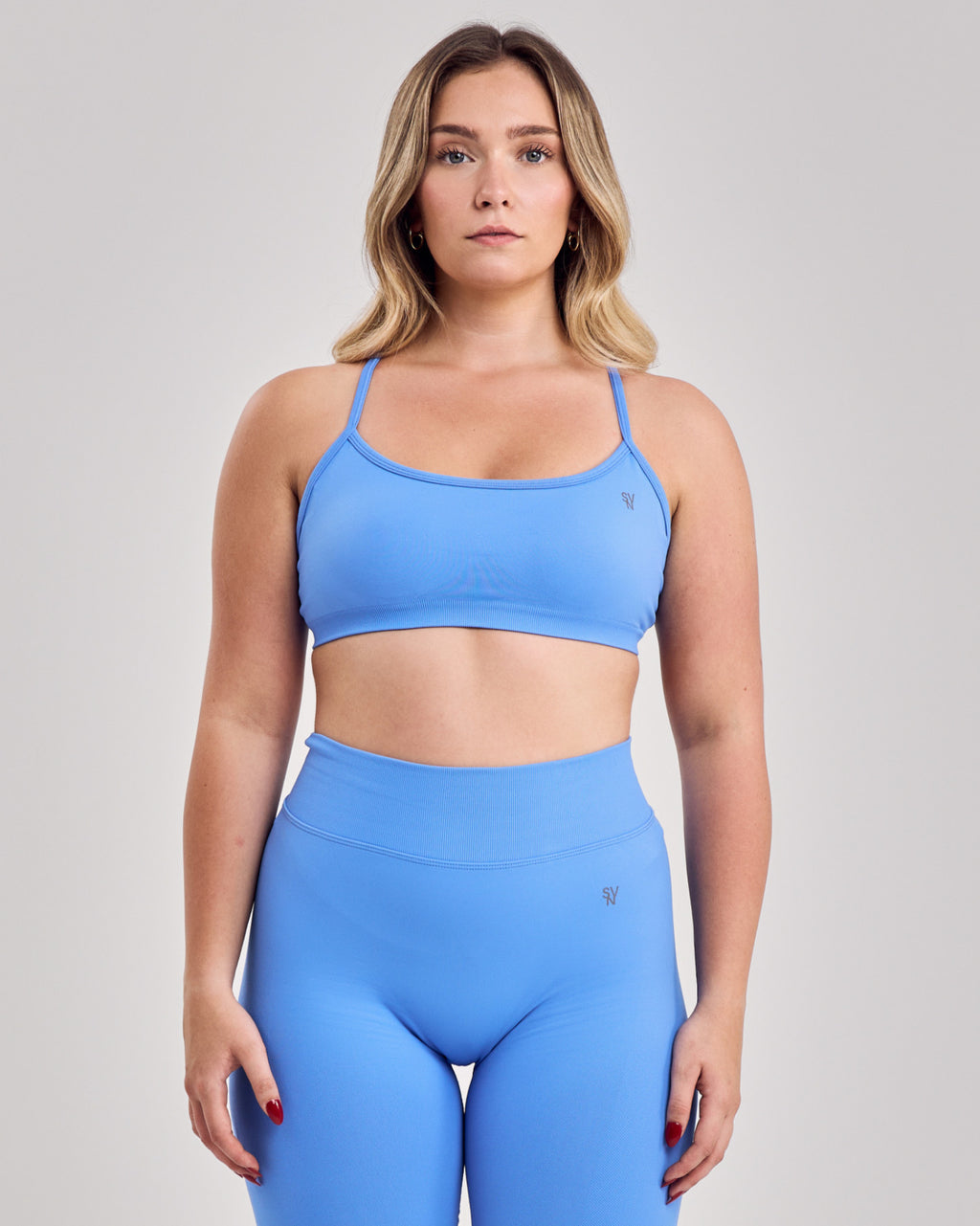 Enhance Seamless Bra — Azur Blue