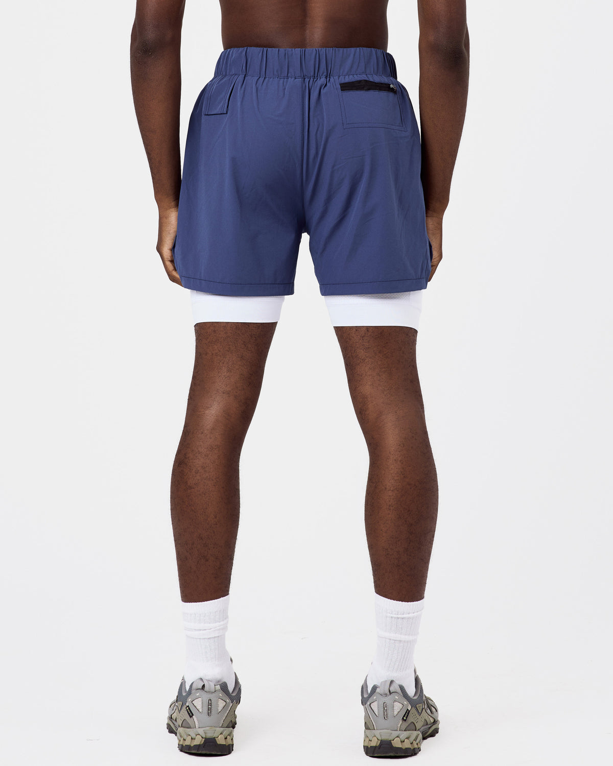 2 in 1 5" Liner Shorts — Blue