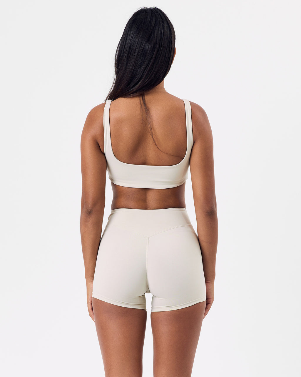 Solstice Square Neck Bra — Bone