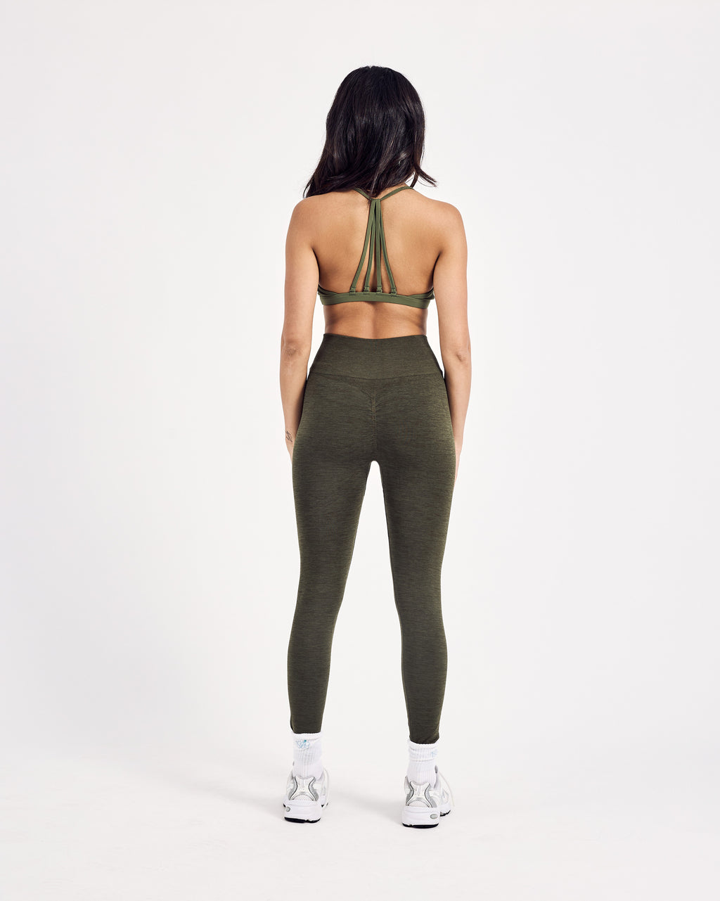 Core Seamless Leggings — Reptile Green