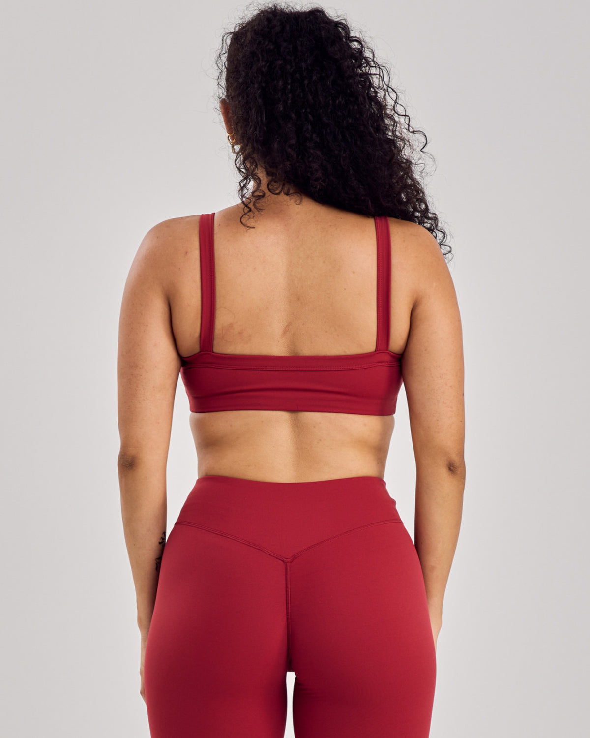 Varsity Classic Bra — Cherry Red