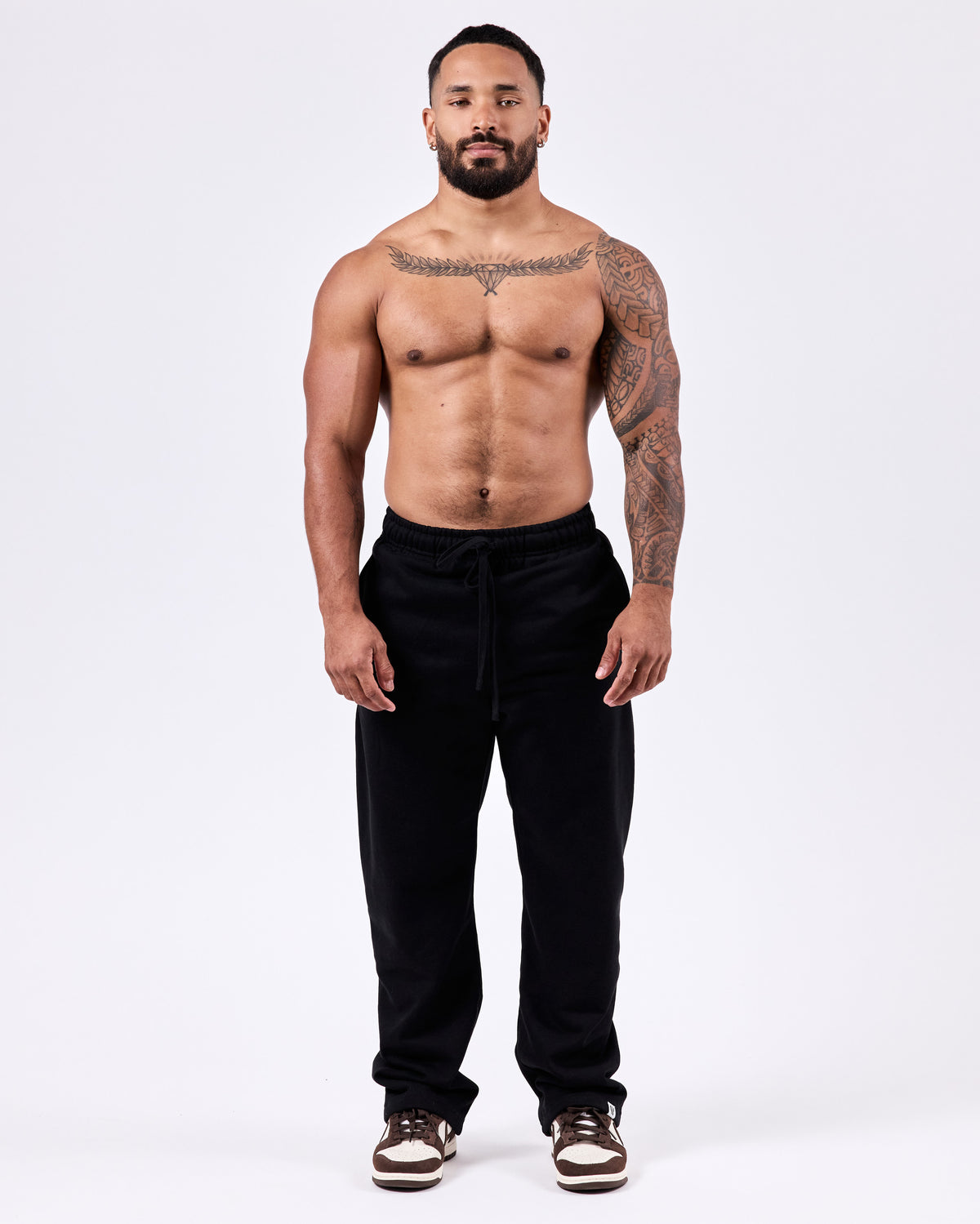 Heavyweight Unisex Jogger Pants — Jet Black