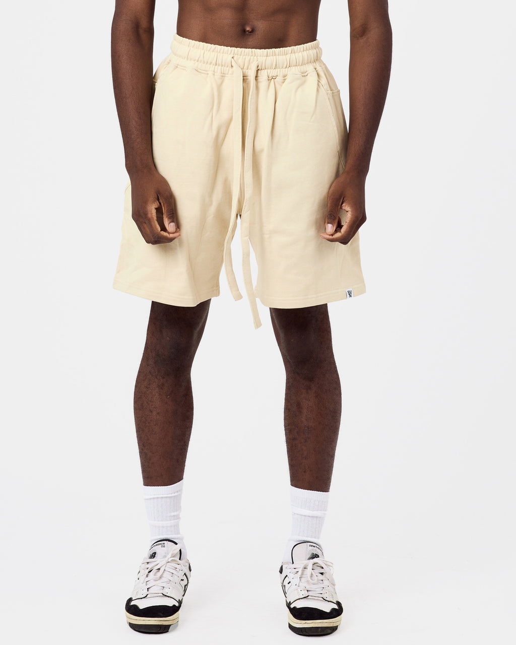 Premium Heavy Cotton Shorts — Butter