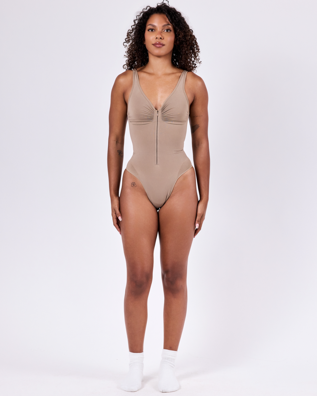 Hourglass Zip Bodyshaper — Neutral
