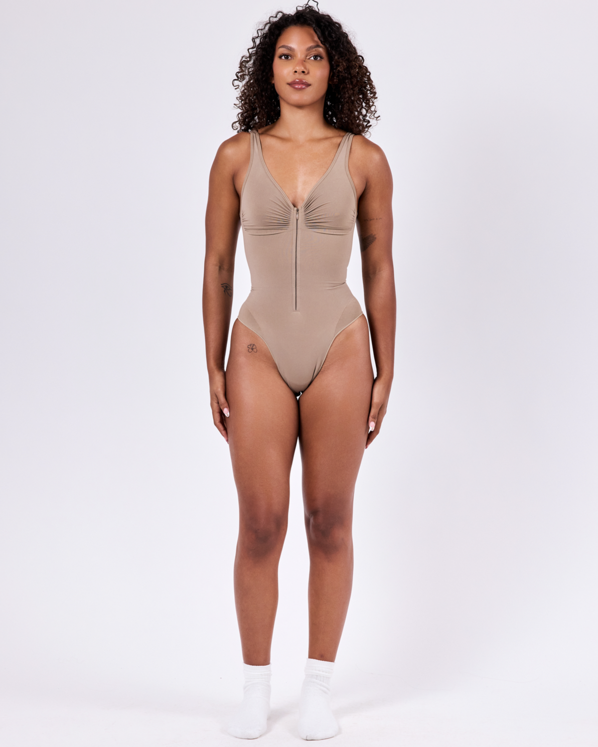 Hourglass Zip Bodyshaper — Neutral