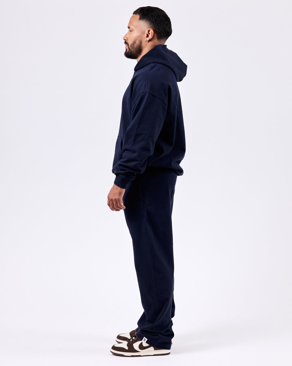Heavyweight Unisex Hoodie — Navy Blue