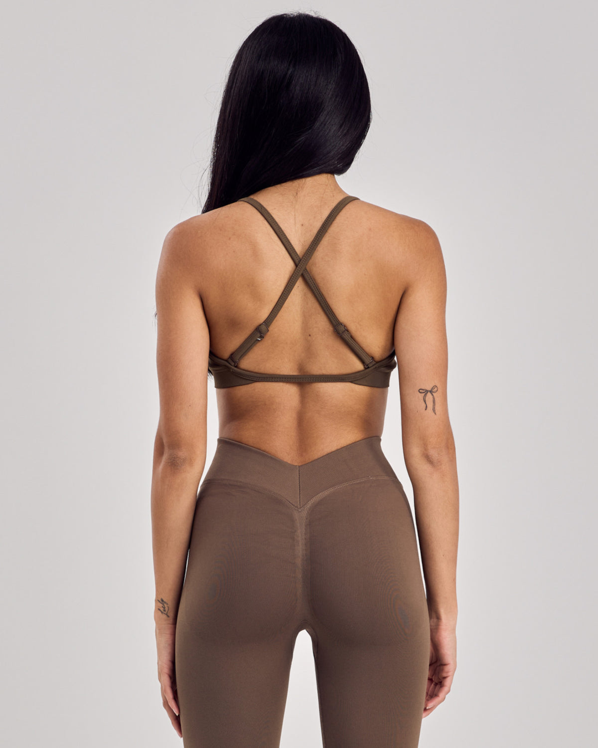 Enhance Seamless Bra — Muted Brown