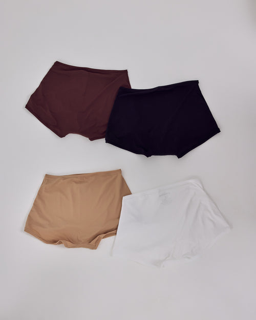 4 Pack Invisible Boxer - Multi Set