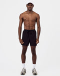 7" Hidden Liner Shorts — Jet Black