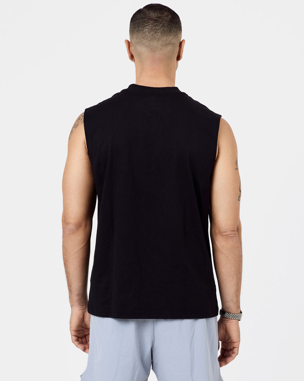190 Straight Tank Top — Jet Black