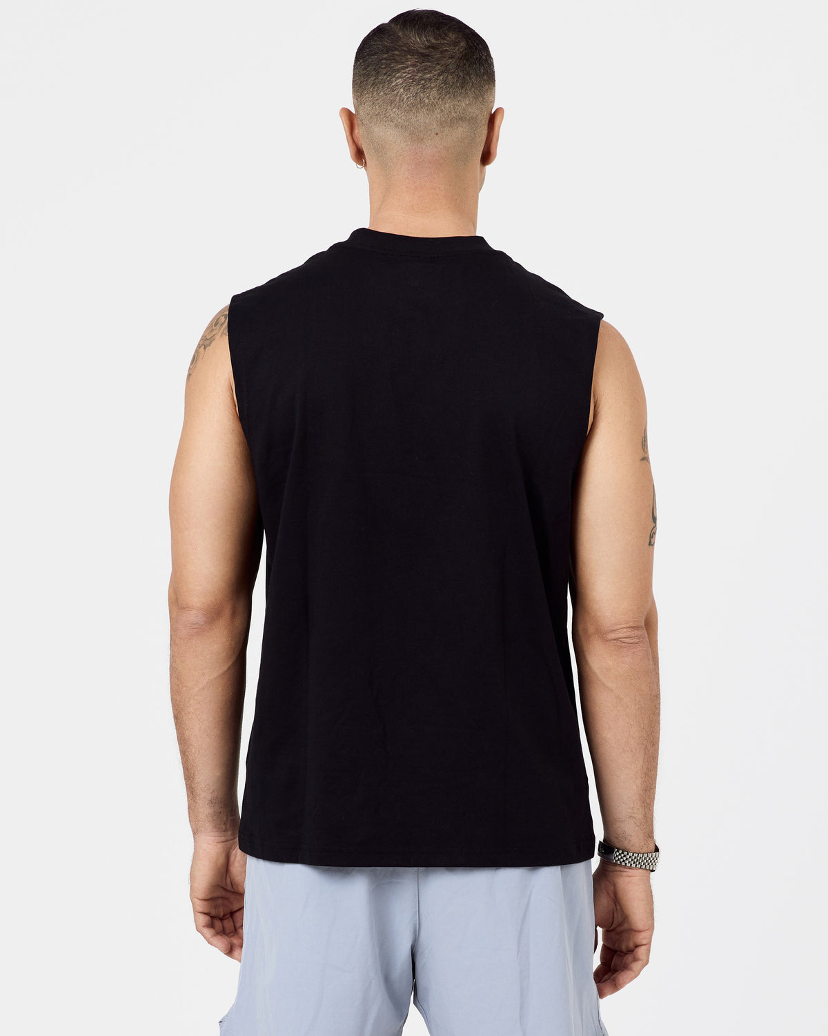 190 Straight Tank Top — Jet Black