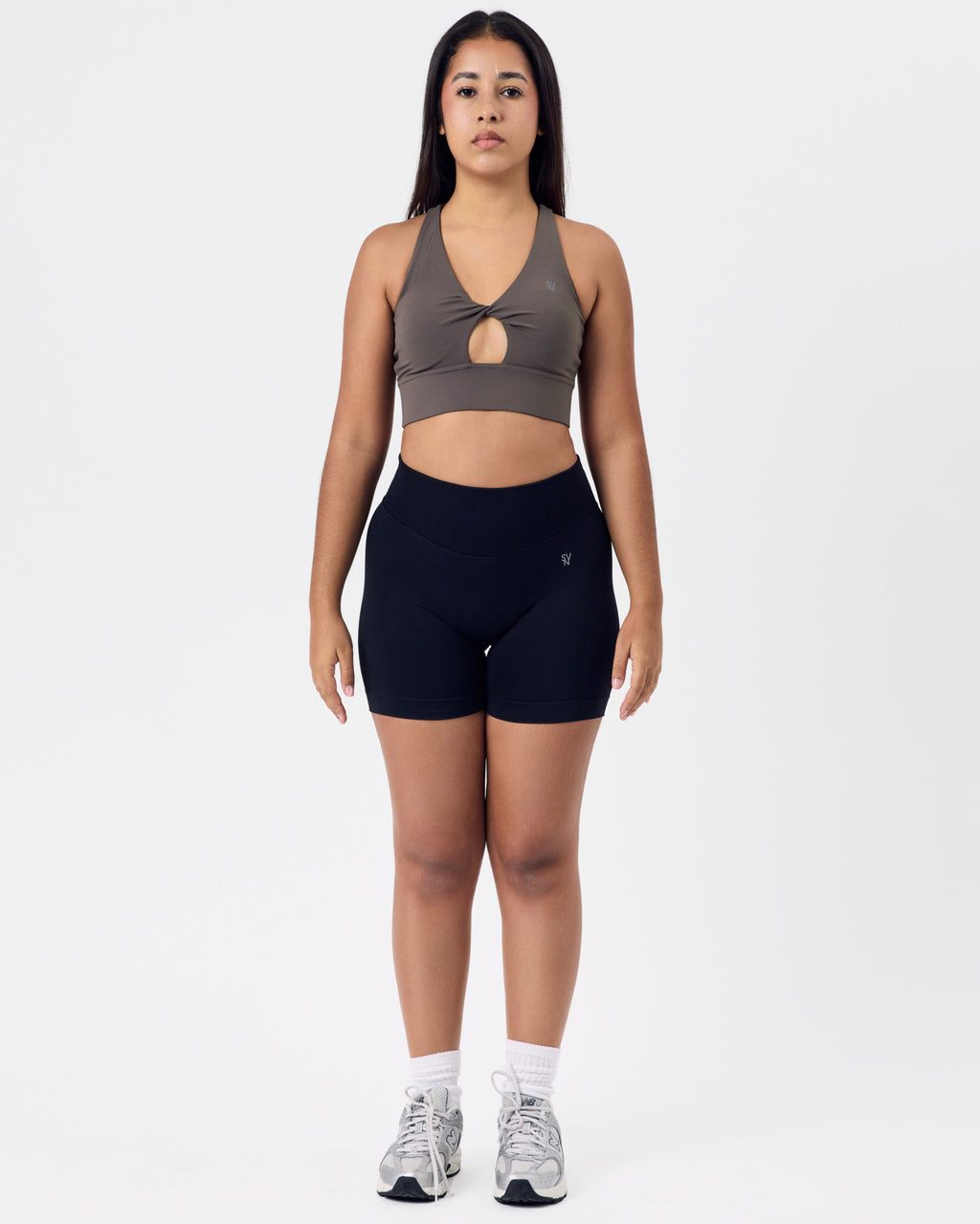 Vital Seamless Scrunch Shorts — Jet Black