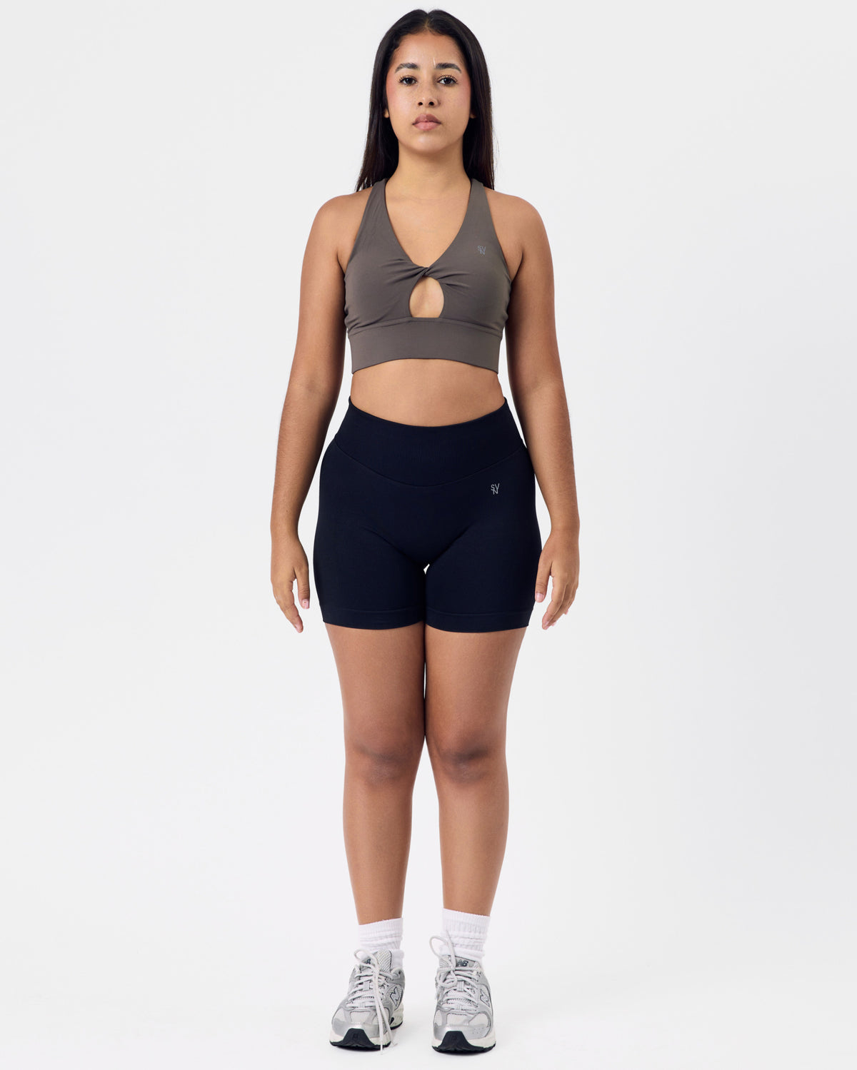 Vital Seamless Scrunch Shorts — Jet Black