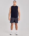 Tank Top Fitted Jersey — Jet Black