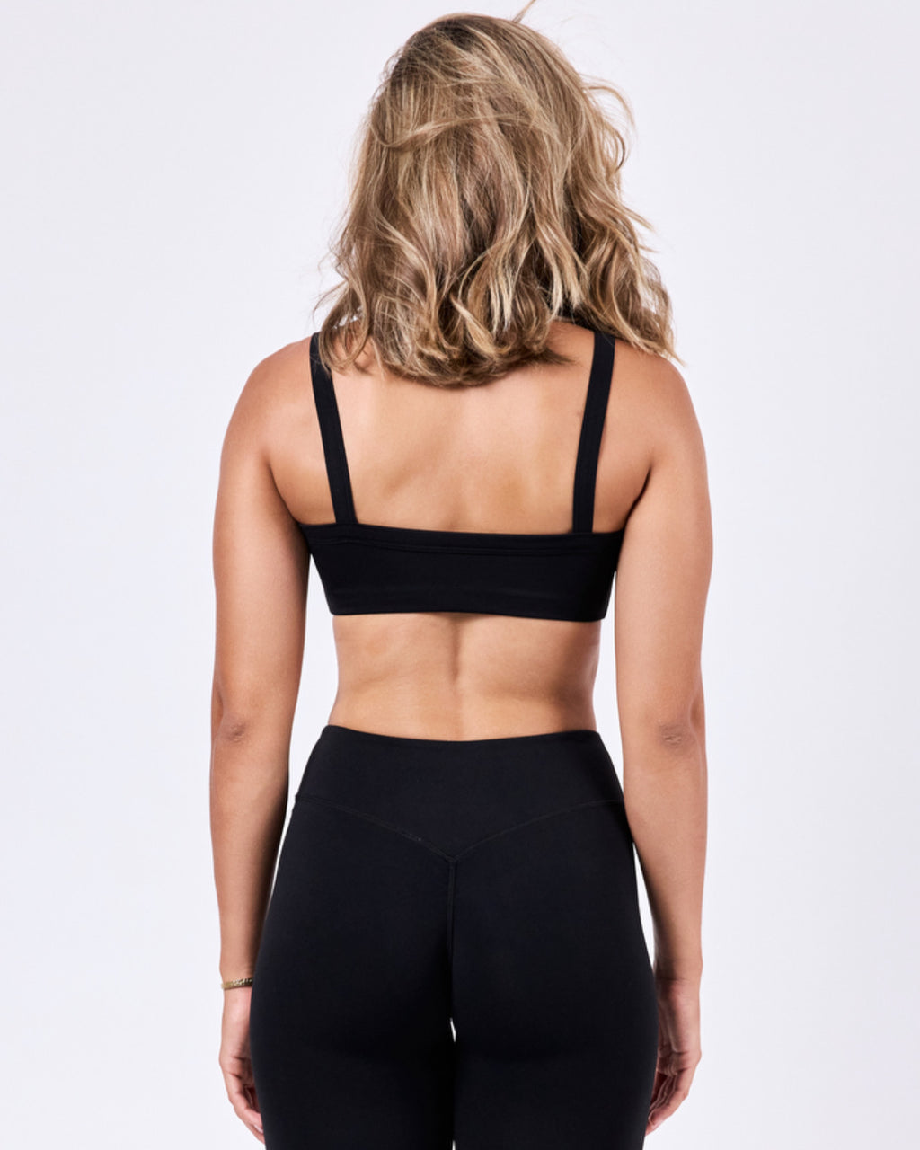 Varsity Classic Bra — Jet Black