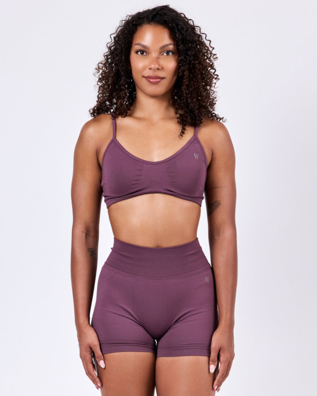 Sculpt Bra — Eggplant