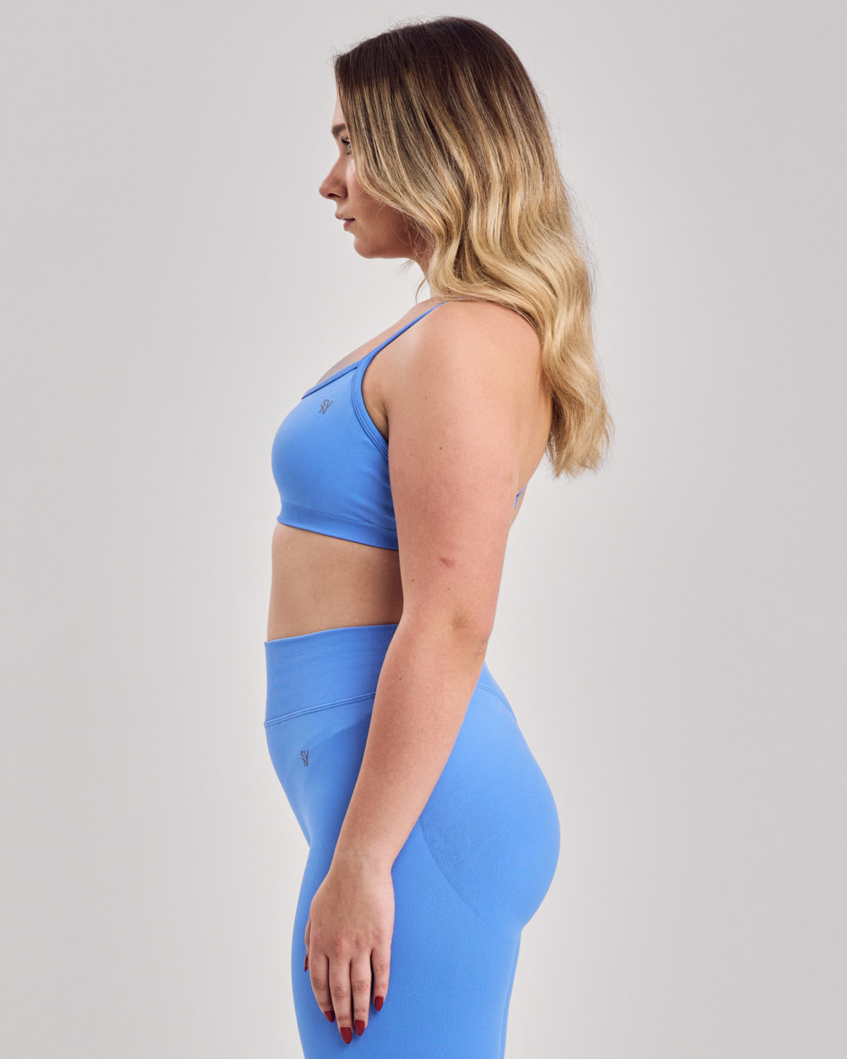 Enhance Seamless Bra — Azur Blue