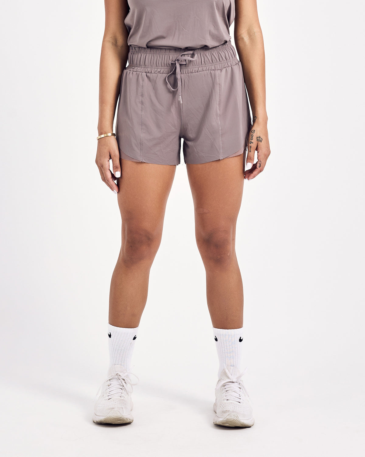 Runner Lose Shorts — Muted Purple