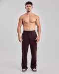 Comfort Oversized Jogger Pants — Warm Brown