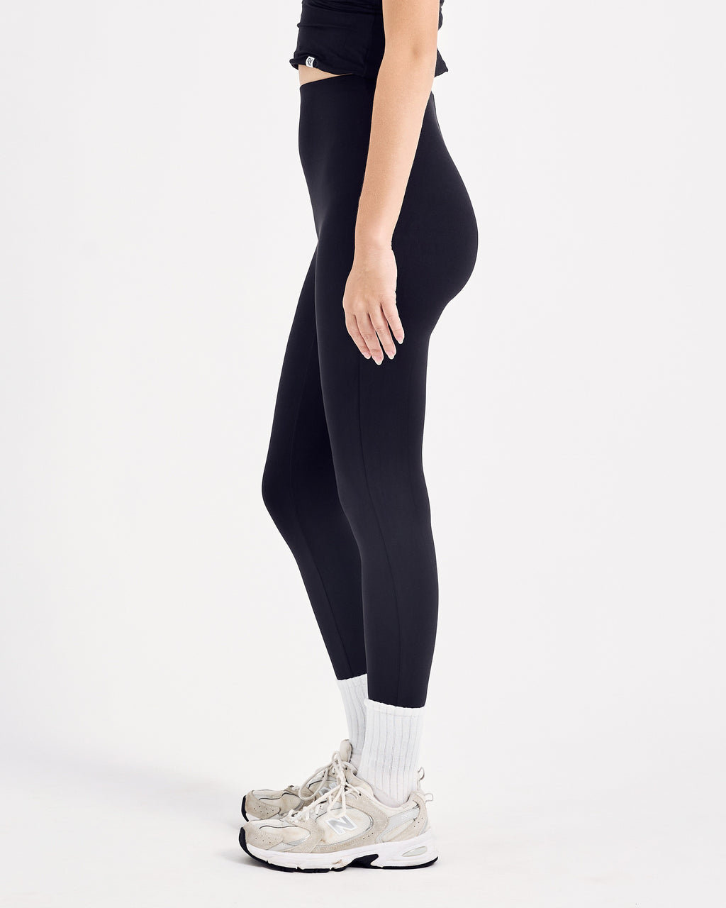 Bare Skin Leggings — Jet Black