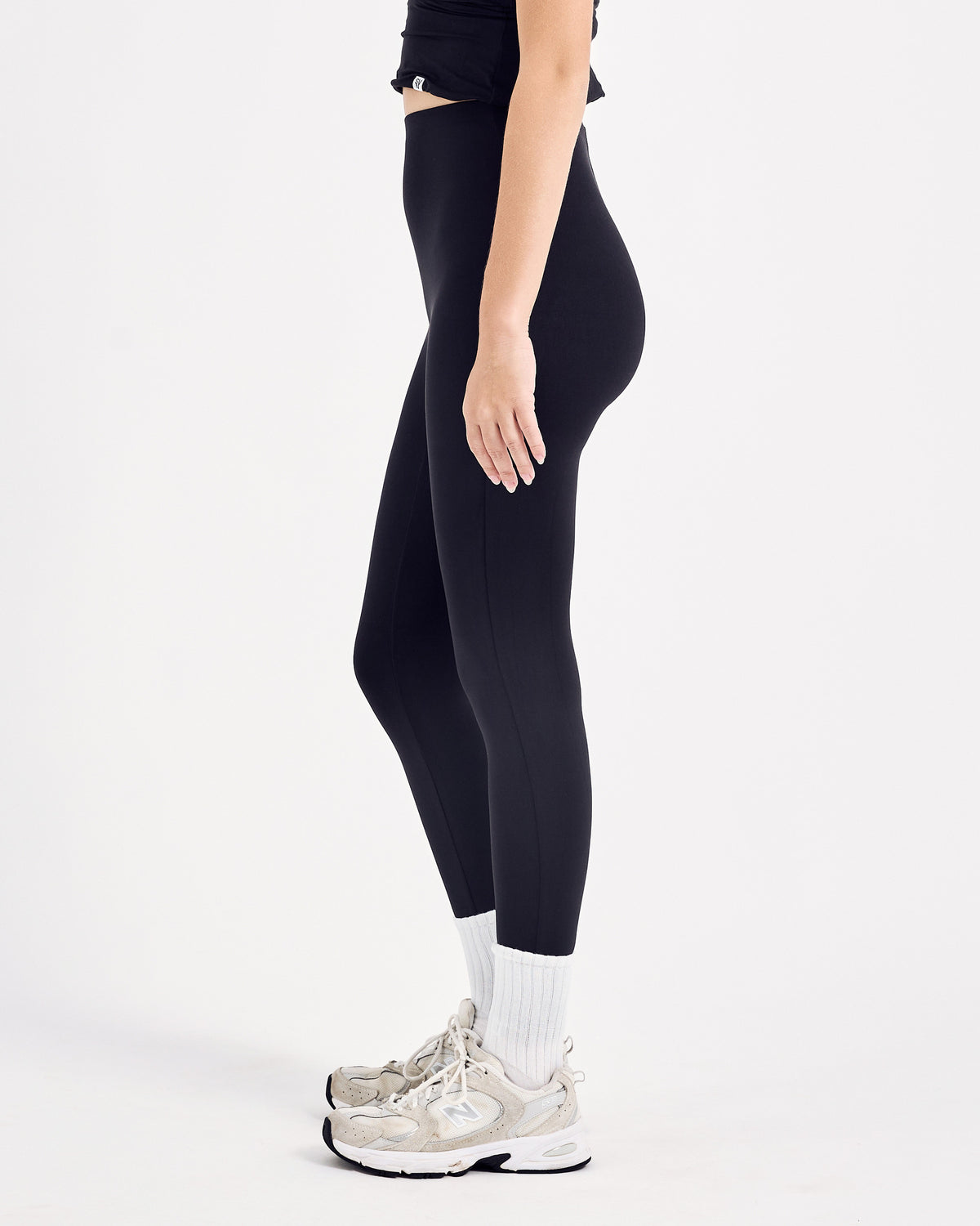 Bare Skin Leggings — Jet Black