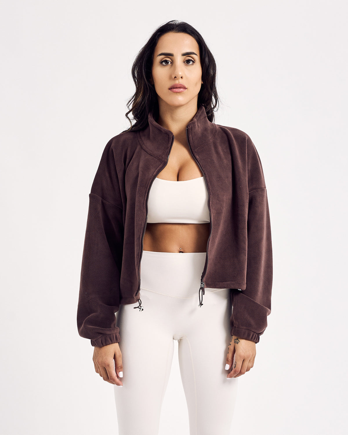 Adjustable Winter Sweater — Teddy Brown
