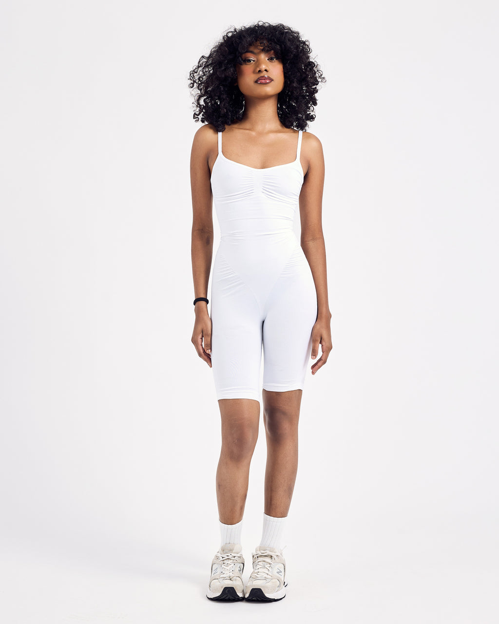 Mid-thigh Body Shaper — Off White