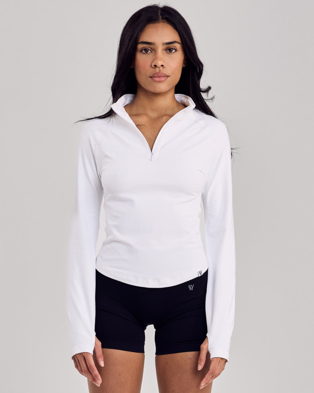 Fitted Seamless Jacket — Off White