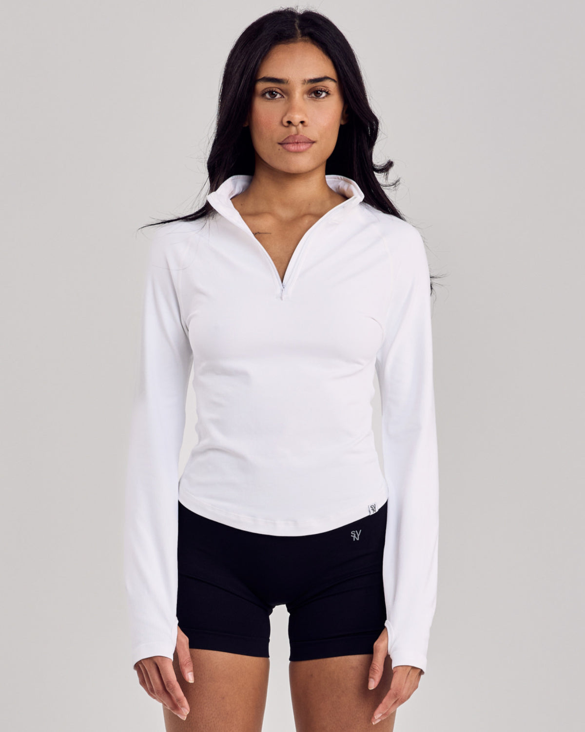 Fitted Seamless Jacket — Off White