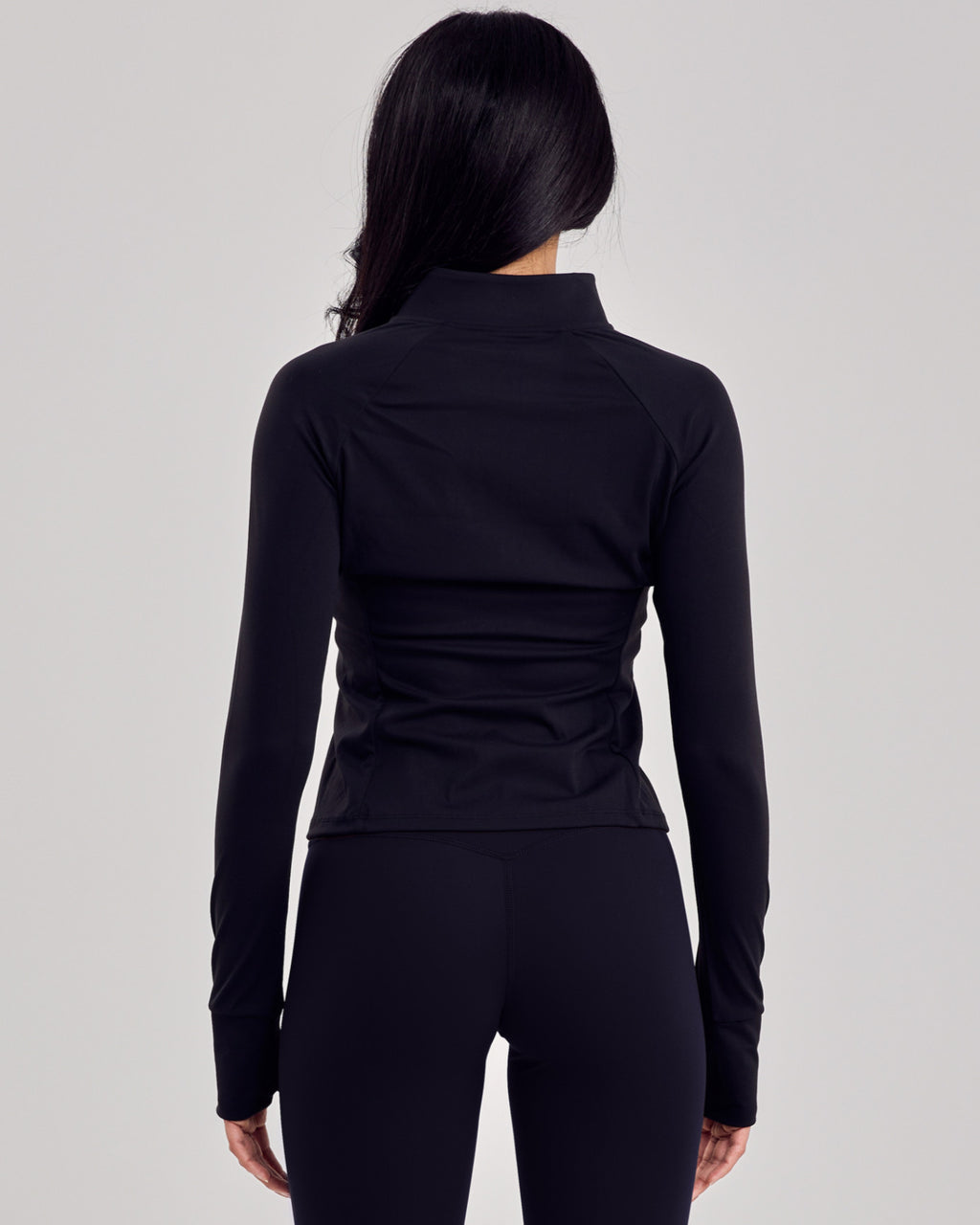 Nova Fitted Jacket — Jet Black