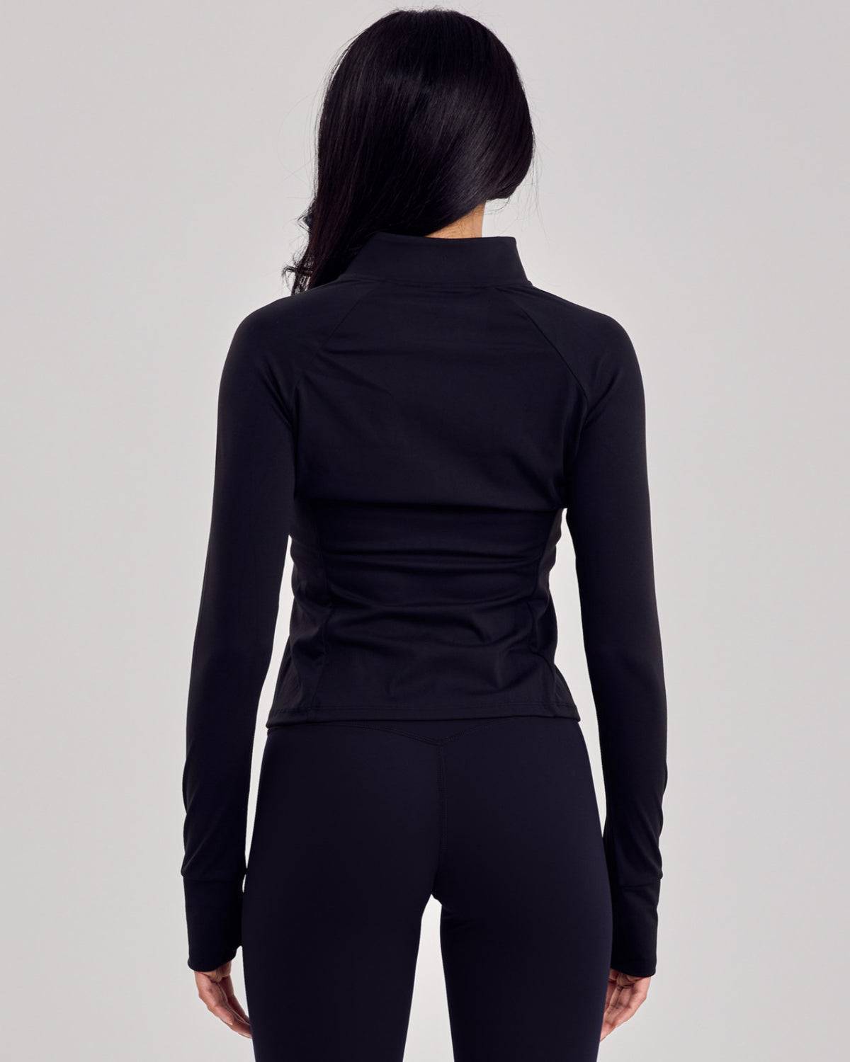 Nova Fitted Jacket — Jet Black