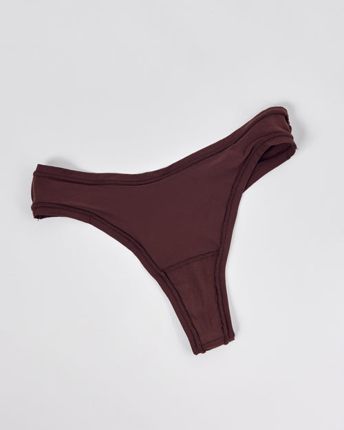 4 Pack Invisible Thong - Unity Set — Walnut
