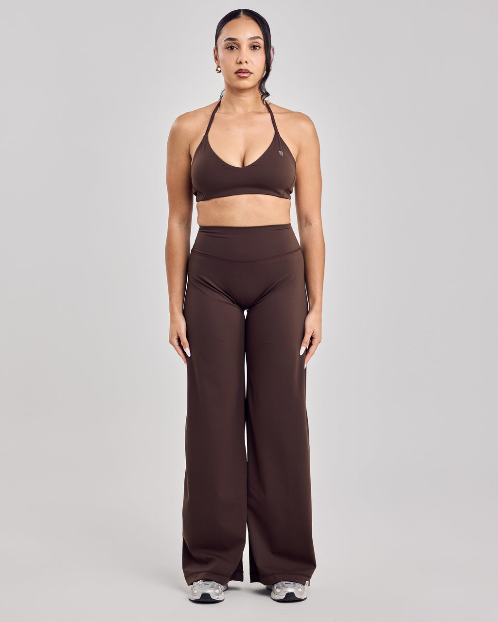 Nova Wide Leg Pants — Naked Brown