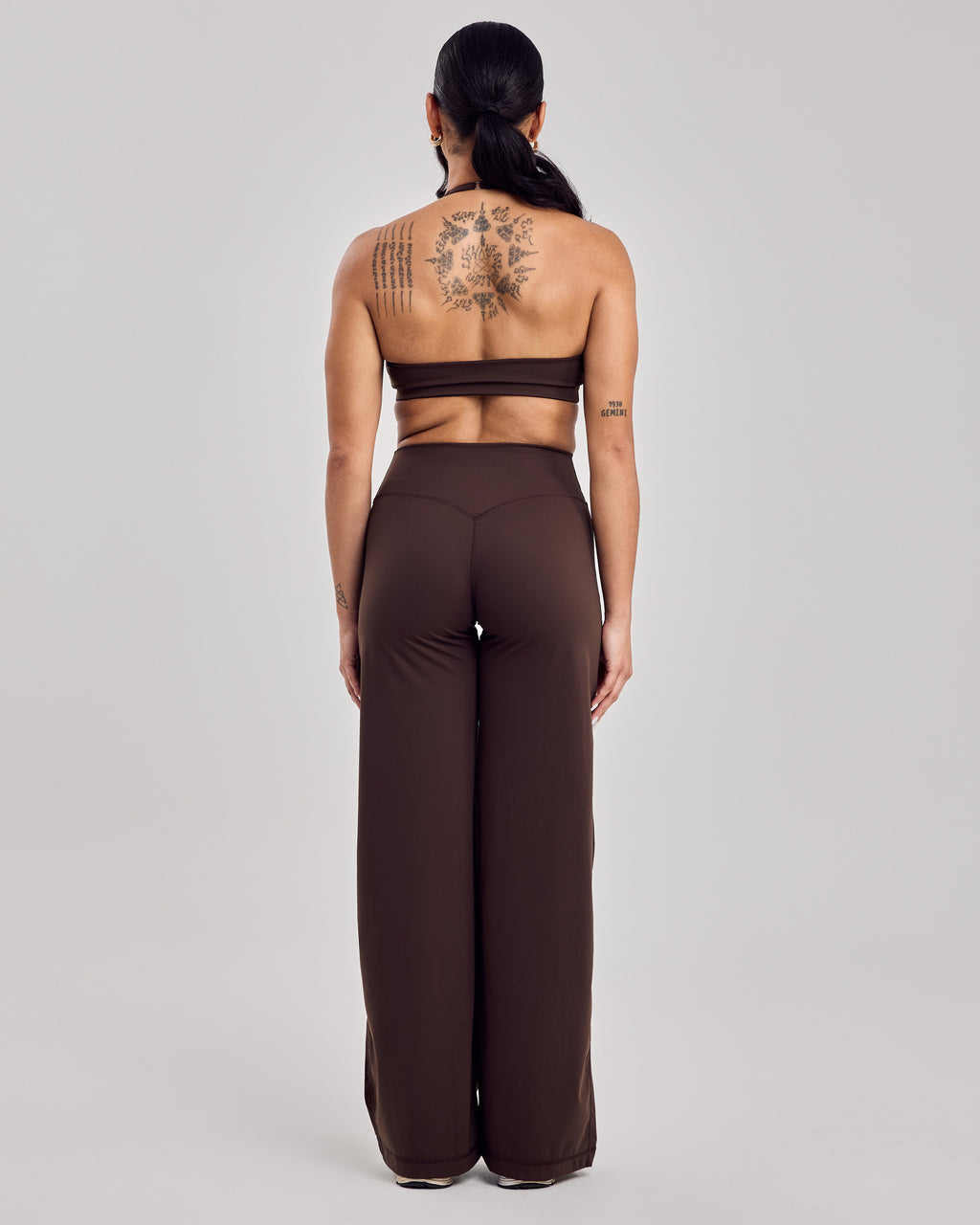 Nova Wide Leg Pants — Naked Brown