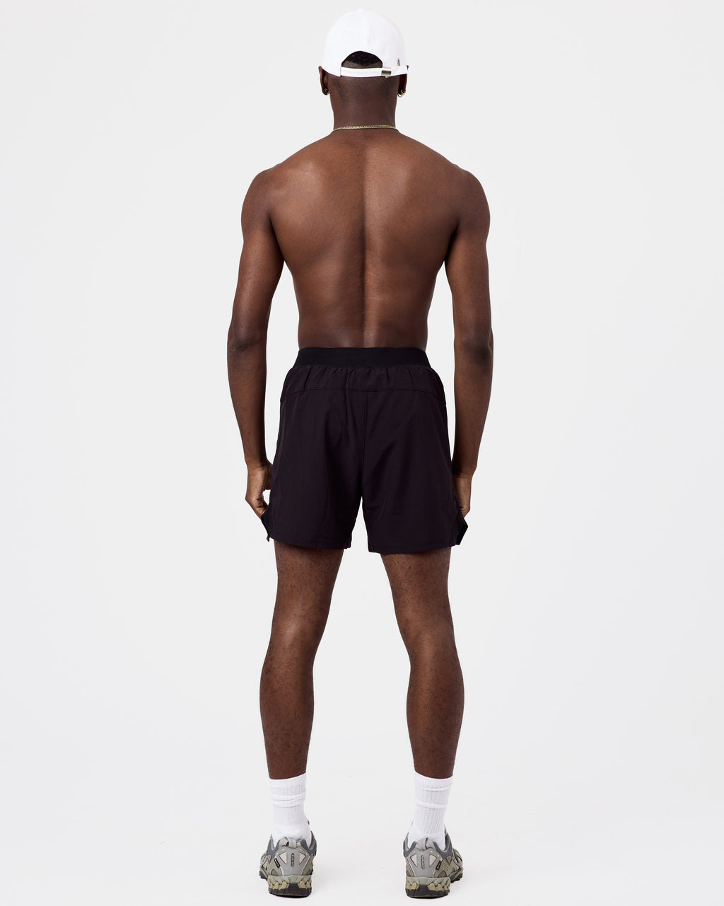 7" Hidden Liner Shorts — Jet Black