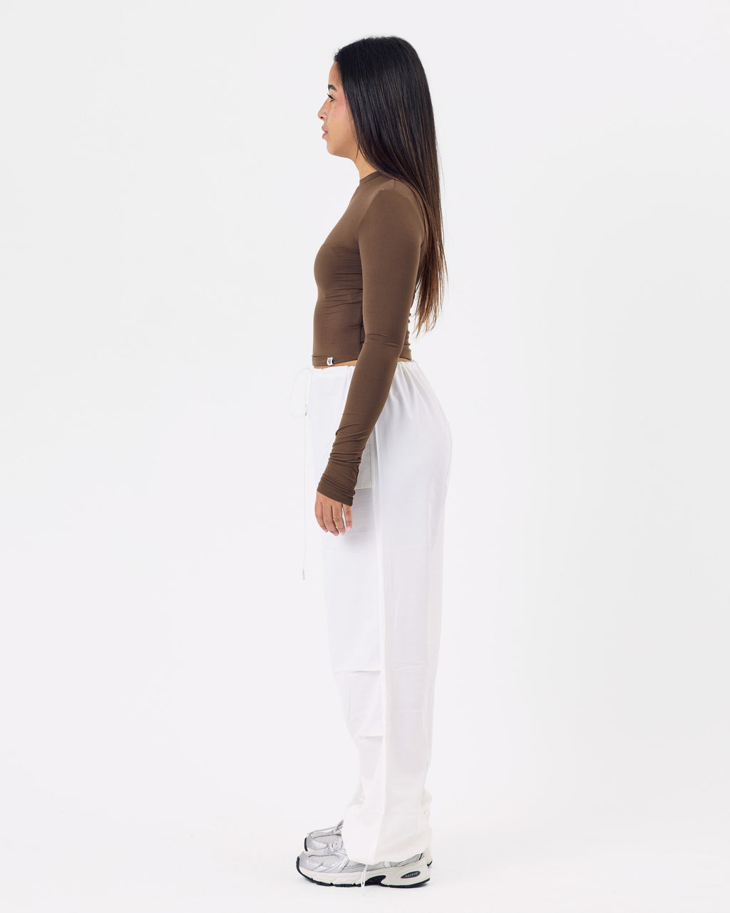Adjustable Cargo Parachute Pants — Off White