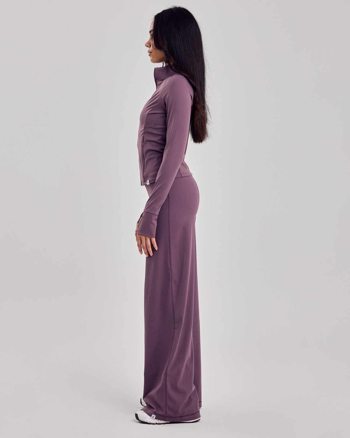 Nova Fitted Jacket — Violet Latte