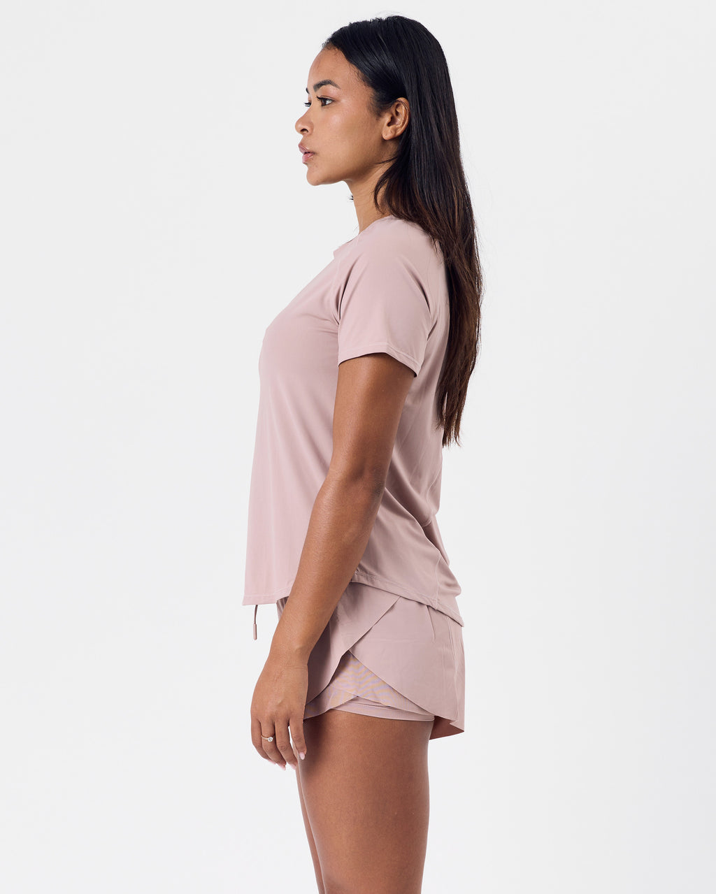 Runner Lose T-Shirt — Blush Pink