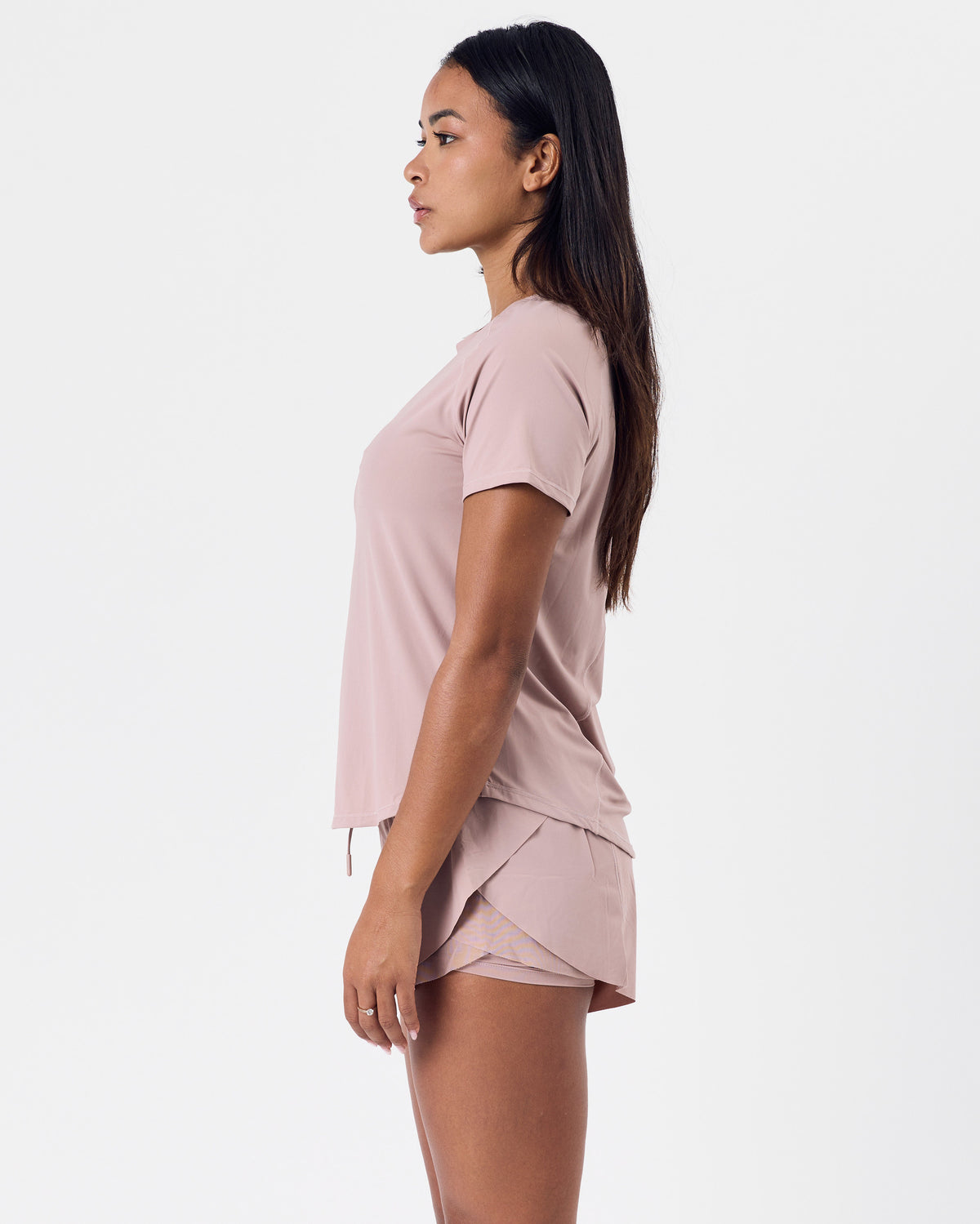 Runner Lose T-Shirt — Blush Pink