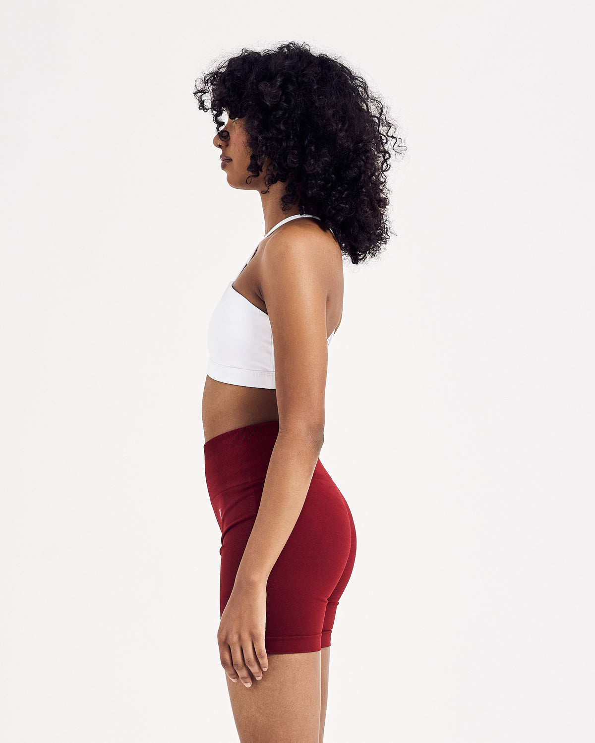 Cross Front Bra — Snow White