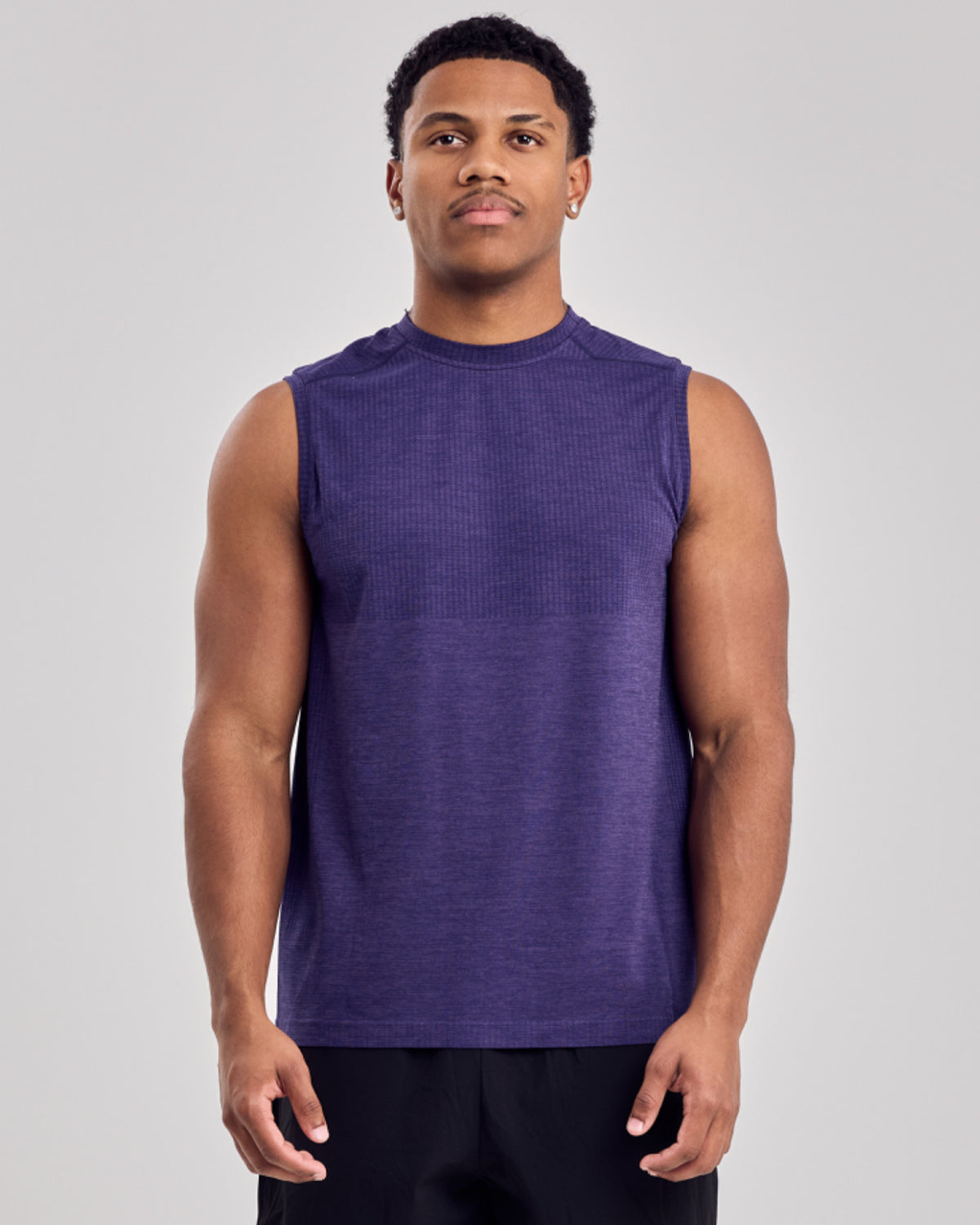 Tank Top Fitted Jersey — Ultraviolet