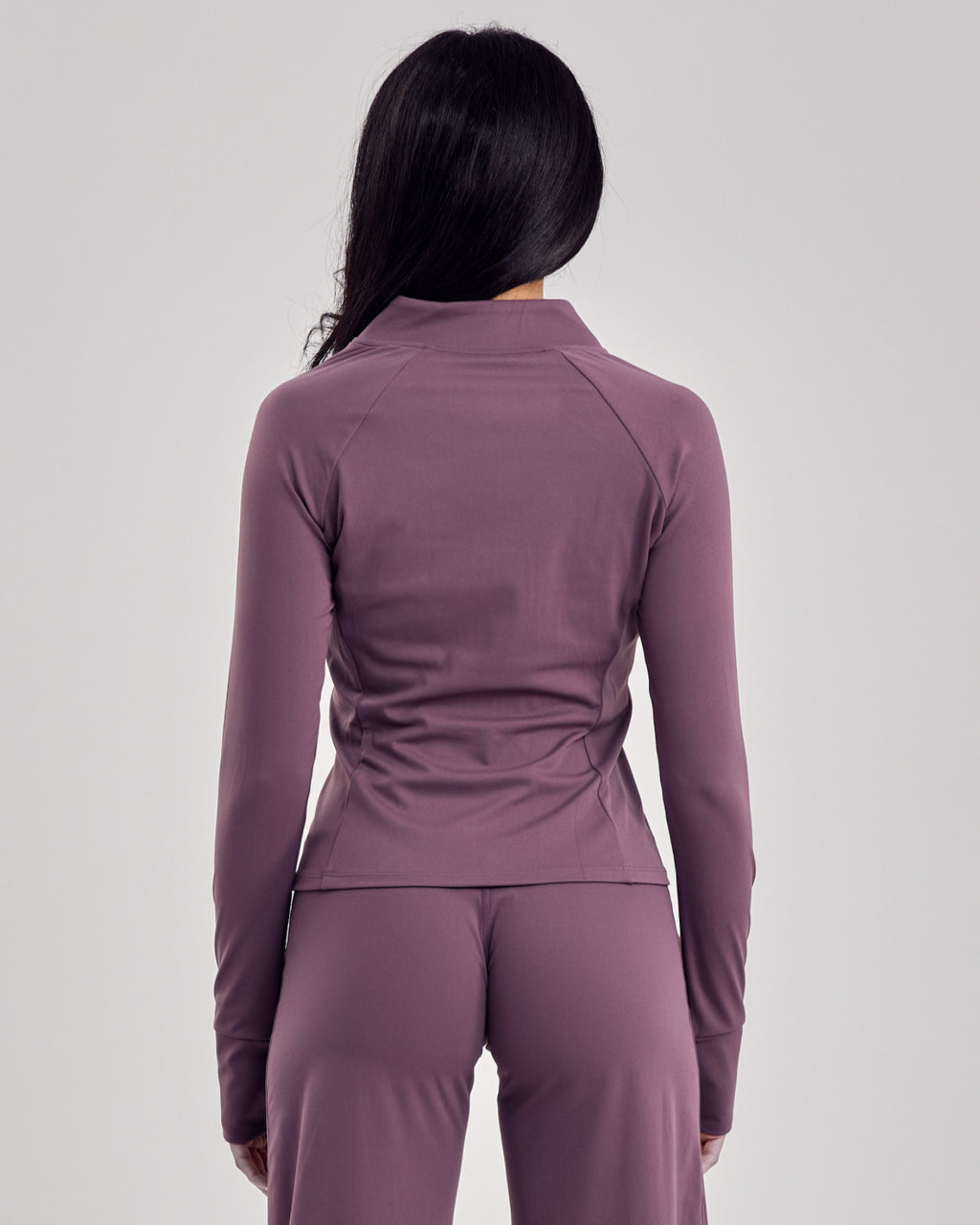 Nova Fitted Jacket — Violet Latte