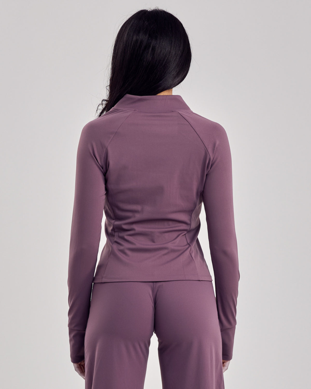 Nova Fitted Jacket — Violet Latte