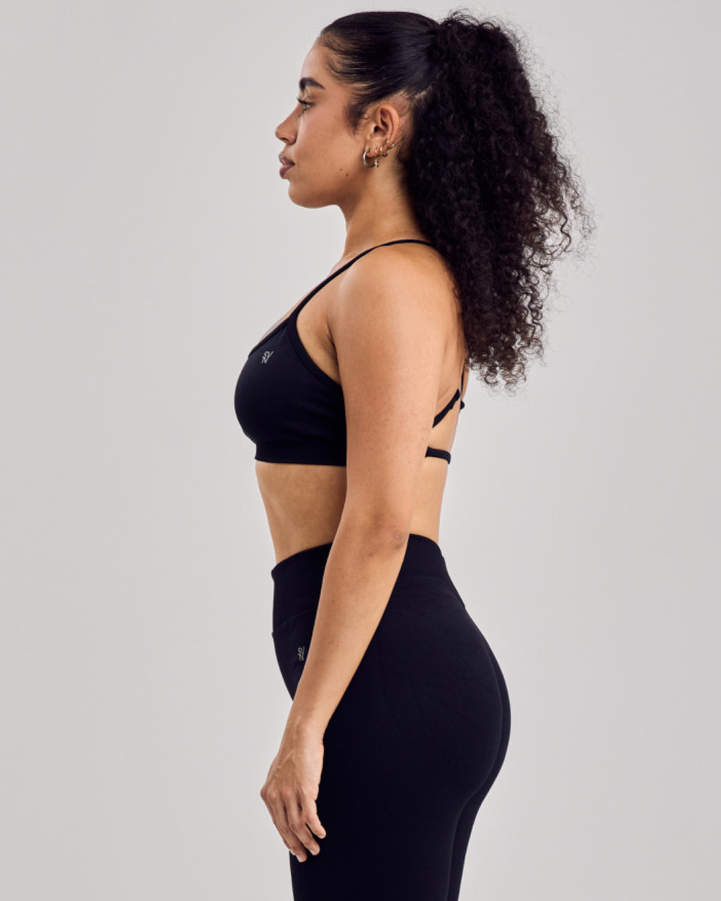 Enhance Seamless Bra — Jet Black